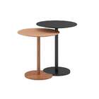 Conjunto De Mesas Laterais Lia Preta E Natural