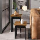 Conjunto De Mesas Lateral E Apoio Sala De Estar Lilibeth