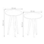 Conjunto De Mesas Picasso Off White