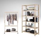 Conjunto De Móveis Arara + Sapateira Para Casa Compacta