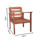 Conjunto De Móveis Sofa, 2 Poltronas, Mesa E 2 Espreguiçadeir