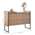 Conjunto De Nicho Decorativo E Buffet Madri Montana
