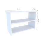 Conjunto De Nichos E Banco Pullen Branco