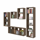 Conjunto De Nichos Suíça Marrom