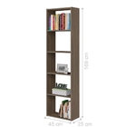 Conjunto De Nichos Suíça Marrom