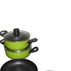 Conjunto De Panela Antiaderente 5 Peças Verde Wincy