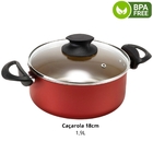 Conjunto De Panelas 5 Peças Cereja