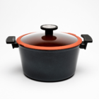 Conjunto De Panelas 5 Peças De Chef Em Cerâmica Para Indução