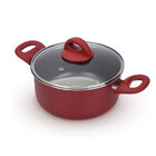 Conjunto De Panelas 5 Peças - Malagueta Cereja