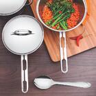 Conjunto De Panelas Allegra Inox 2 Peças Fundo Triplo 16 E 18