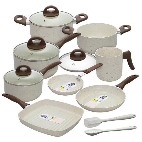 Conjunto De Panelas Antiaderente Ceramic Life Smart Plus Vani