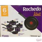 Conjunto De Panelas Antiaderente Rochedo Idea 6pç Roxo