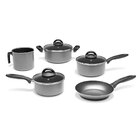 Conjunto De Panelas Brinox 5 Peças Chilli Prata 7014104