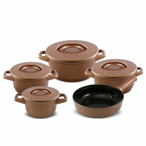 Conjunto De Panelas Ceramica Ceraflame Duo+ Smart 5 Peças  Co