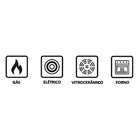 Conjunto De Panelas Ceramica Ceraflame Duo+ Smart 5 Peças  Co