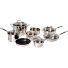 Conjunto De Panelas Cuisinart Aço Inox Chef's Classic 14 Pçs