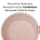 Conjunto De Panelas De Indução Antiaderente Cerâmica Incanto