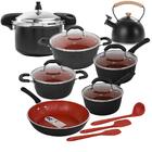 Conjunto De Panelas De Indução Com Panela De Pressão Ceramic