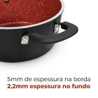 Conjunto De Panelas De Indução Com Panela De Pressão Ceramic