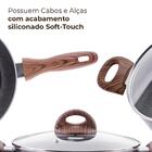 Conjunto De Panelas De Indução Com Panela De Pressão Ceramic