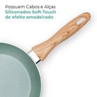 Conjunto De Panelas De Indução Com Panela De Pressão Ceramicl