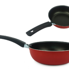 Conjunto De Panelas Elegan Com Antiaderente Tampa De Vidro E