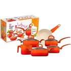 Conjunto De Panelas Intense - 6 Peças - Dolce Vita - Laranja