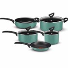 Conjunto De Panelas Rochedo Antiaderente Creative 5 Pç Blue L