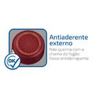 Conjunto De Panelas Rochedo Limpa Facil 4 Pecas Vermelho