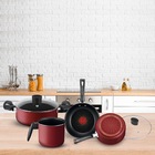 Conjunto De Panelas Rochedo Limpa Facil 4 Pecas Vermelho