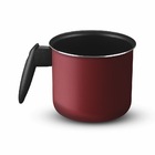 Conjunto De Panelas Rochedo Limpa Facil 5 Pecas Vermelho