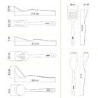 Conjunto De Panelas Solar 16cm 1,4l Com 12 Talheres Laguna E