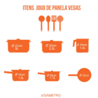 Conjunto De Panelas Vegas 10 Peças Cerâmica - Casambiente