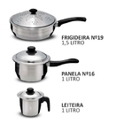 Conjunto De Panelas Versátil - 5 Peças