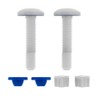 Conjunto De Parafusos Fixação Para Caixa Acoplada Rosca M10x8