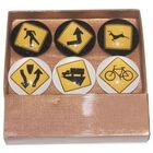 Conjunto De Pesos Para Papel - 6 Pcs - 12 Cm