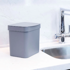 Conjunto De Pia Lixeira 2,5l E Dispenser Detergente Trium Ou