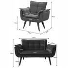 Conjunto De Poltronas 2 Opalas E 1 Namoradeira Bege