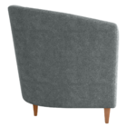 Conjunto De Poltronas Decorativas Cris Cinza