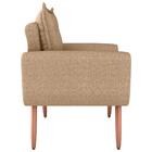 Conjunto De Poltronas Decorativas Lily Linho Areia