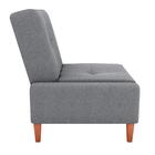 Conjunto De Poltronas Decorativas Sitka Boucle Cinza