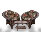 Conjunto De Poltronas Fibra Sintética 19 - 2 Poltronas + 1 Me