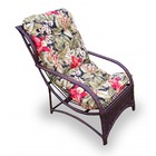 Conjunto De Poltronas Fibra Sintética Espreguiçadeira Promo -