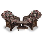 Conjunto De Poltronas Fibra Sintética Janaína - 2 Poltronas +