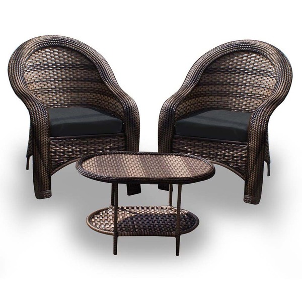 Conjunto De Poltronas Fibra Sintética Karibe - 2 Poltronas +