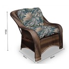 Conjunto De Poltronas Fibra Sintética Melo - 2 Poltronas + 1