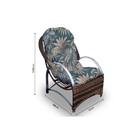 Conjunto De Poltronas Fibra Sintética Paris Alumínio - 2 Polt