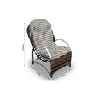 Conjunto De Poltronas Fibra Sintética Paris Alumínio - 4 Polt