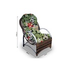 Conjunto De Poltronas Fibra Sintética Pequim Alumínio - 2 Pol