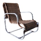 Conjunto De Poltronas Fibra Sintética Sena - 2 Poltronas + 1